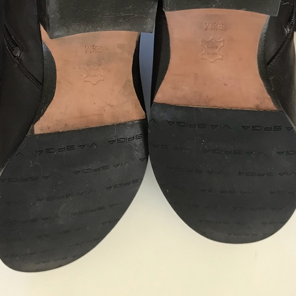 Kate Spade Brown Leather Boots 9 1/2 - Picture 7 of 7